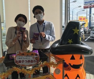 ハロウィンフェア開催中～！